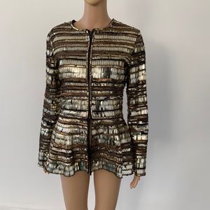 Beaded Gold Jacket